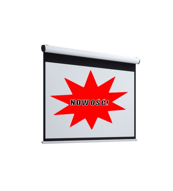 Adeo Screen 2400-RUGBYPRO-1.78-VWH-B05, 16:9, pow. robocza 240x134,8 cm, VisionWhite, czarne ramki 5 cm, ekran elektryczny
