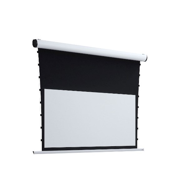 Adeo Screen 4120-RUGBYPRO-1.78-VWH-C05, 16:9, pow. robocza 362x203,4 cm, VisionWhite, czarne ramki 5 cm, ekran elektryczny z napinaczami