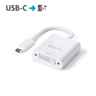 PureLink IS190 adapter USB-C/DVI biały