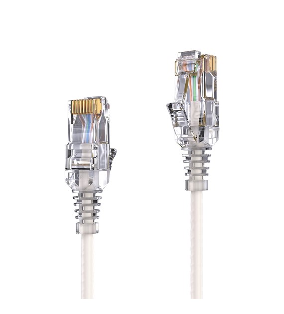 PureLink MC1502-005 kabel Cat.6 Patchcord SLIM UTP 0,5m biały