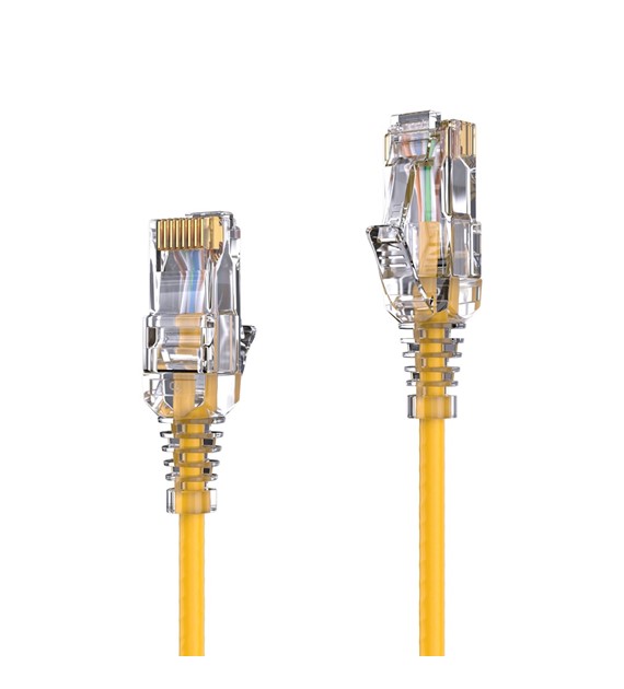 PureLink MC1503-050 kabel Cat.6 Patchcord SLIM UTP 0,5m żółty