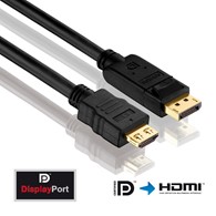 PureLink PureInstall PI5100-010 kabel DisplayPort/HDMI 1,0m