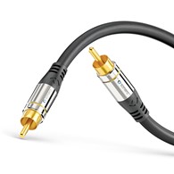 PureLink Sonero SAC800-100 kabel audio S/PDIF RCA 10,0m, czarny