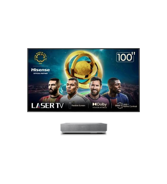 Hisense 100L5ND 4K Smart Laser TV projektor z ekranem o przekątnej 100''