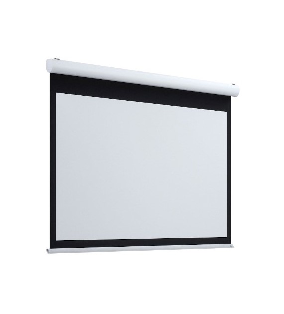 Adeo Screen 2120-RUGBYPLUS-1.78-VWH-C05, 16:9, pow. robocza 212x119,1 cm, VisionWhite, czarne ramki 5 cm, ekran elektryczny z napinaczami