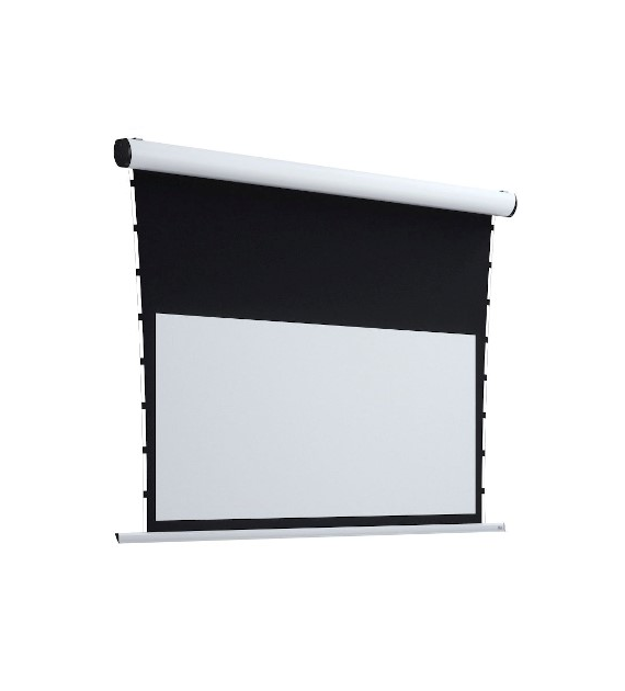 Adeo Screen 2620-RUGBYPRO-1.78-VWH-C05 16:9, pow. robocza 262x147,2 cm, VisionWhite, czarne ramki 5 cm, ekran elektryczny z napinaczami