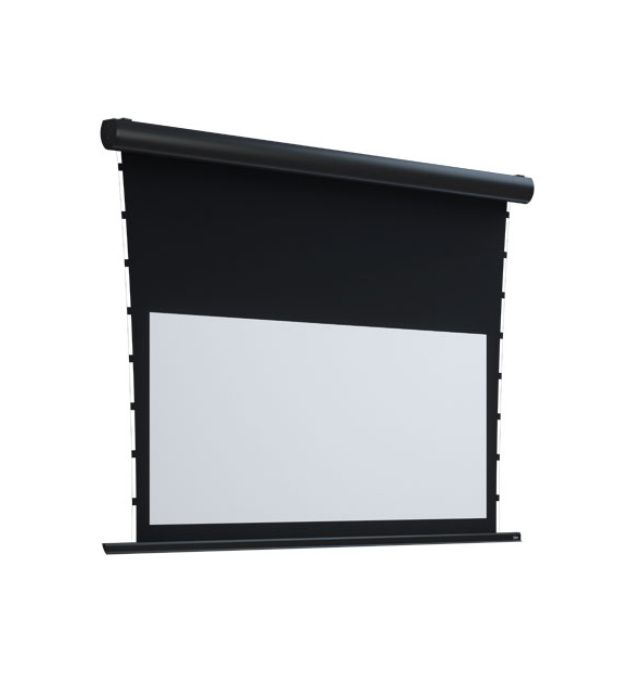 Adeo Screen 2620-RUGBY-PRO-1.78-VWH-C05 16:9, pow. robocza 262x147,2 cm, Vision White, czarne obramowanie 5 cm, ekran elektryczny z napinaczami