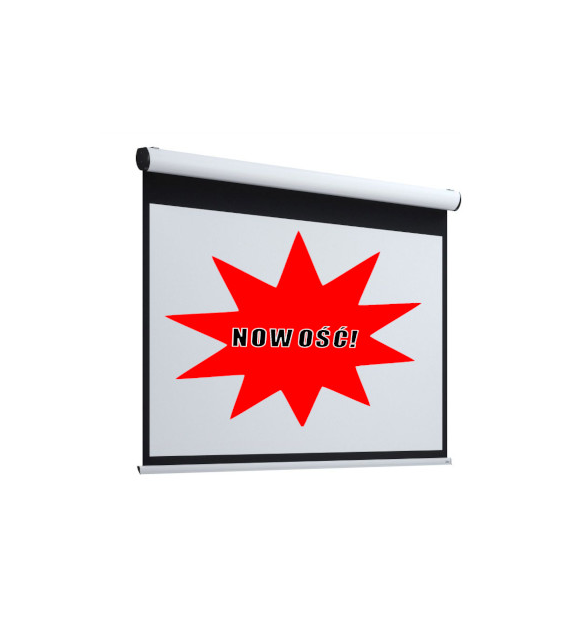 Adeo Screen 3400-RUGBYPRO-1.78-VWH-B05, 16:9, pow. robocza 340x191 cm, VisionWhite, czarne ramki 5 cm, ekran elektryczny