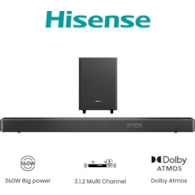 Hisense AX3120G HSN Soundbar 3.1.2 z Dolby Atmos & DTS:X