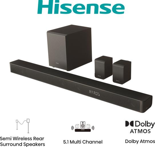 Hisense AX5100G HSN Soundbar system