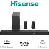 Hisense AX5100Q 540W Dolby Atmos 5.1-kanałowy soundbar system
