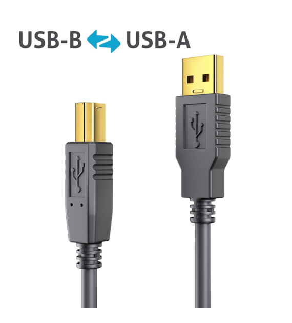 PureLink DS2000-200 aktywny kabel USB v2.0 USB-A/USB-B 20,0m