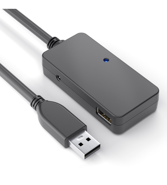 PureLink DS3200-100 aktywny kabel przedłużający USB v3.1 z hubem 4xUSB-A 10,0m