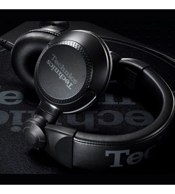Technics EAH-DJ1200EK czarne słuchawki nauszne przewodowe