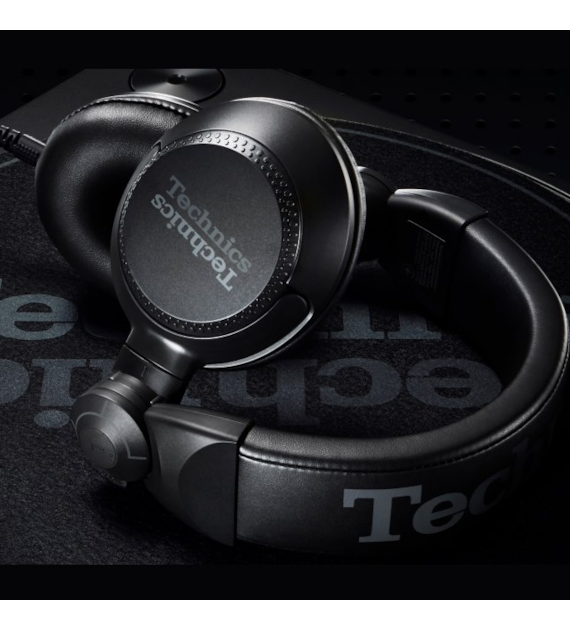 Technics EAH-DJ1200EK czarne słuchawki nauszne przewodowe
