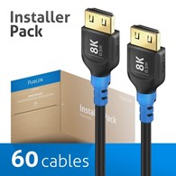Purelink FlexInstall FIH100-005-PCK elastyczny kabel HDMI 2.1 8K 48Gbps zestaw instalatora 60sztuk