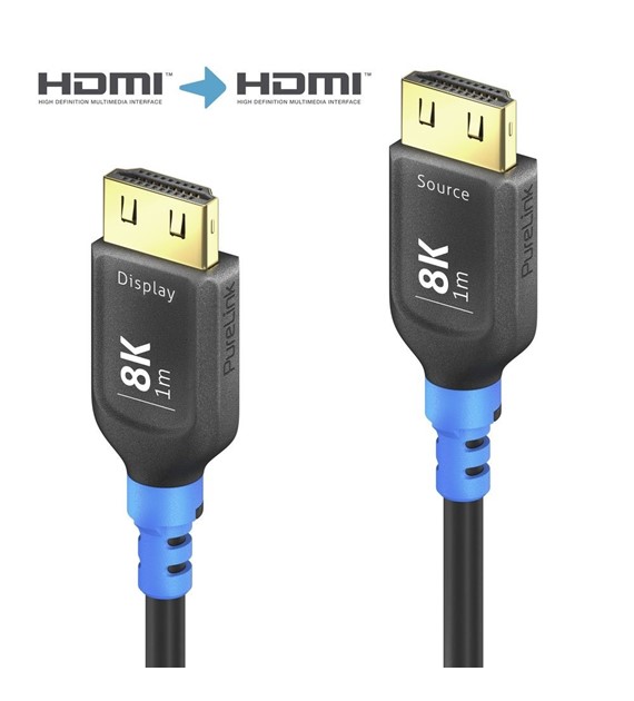 Purelink FlexInstall FIH150-030 kabel światłowodowy HDMI 2.1 8K 48Gbps 3,0m