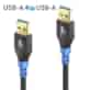 Purelink FlexInstall FIU310-003 elastyczny kabel USB 3.2 (Gen1x1) USB-A/USB-A 3A/5V/15W 5Gbps 0,3m