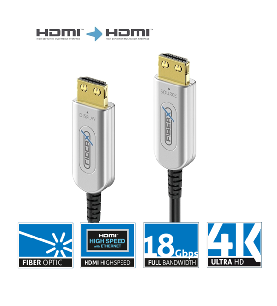 PureLink FiberX FXI350-015 kabel światłowodowy HDMI 2.0b 4K 18Gbps 15,0m