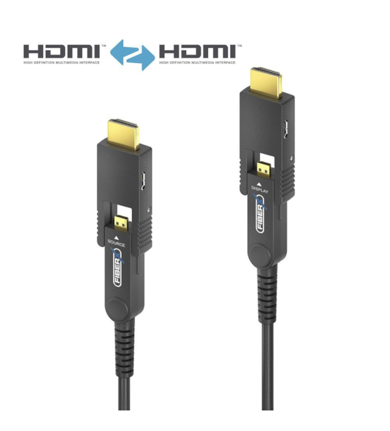 PureLink FiberX FXI352-020 kabel światłowodowy z rozłączaną wtyczką HDMI / Micro HDMI 4K 18Gbps 20,0m