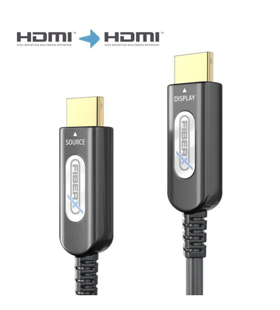 PureLink FiberX FXI360-100S wzmocniony (pancerny i wodoodporny) kabel światłowodowy HDMI 4K 18Gbps 100,0m