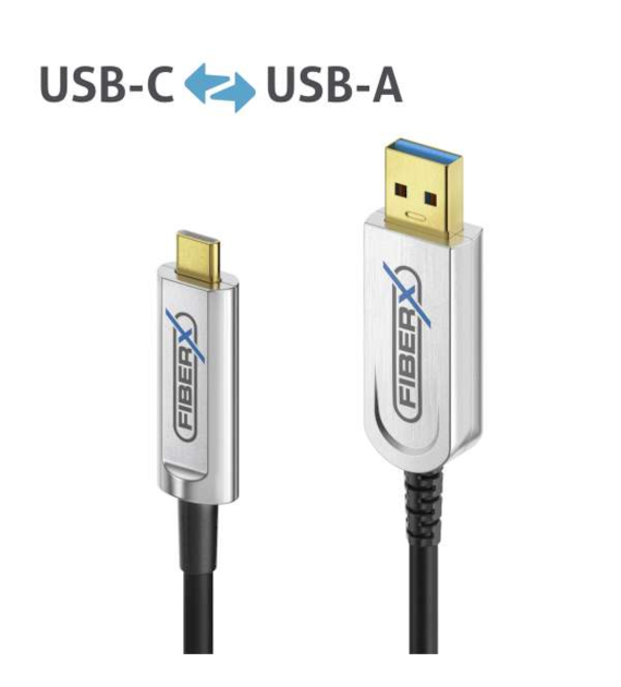 PureLink FiberX FXI530-005 kabel światłowodowy USB C 3.2 / USB-A 10Gbps 5,0m