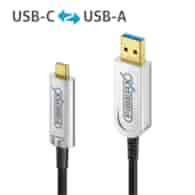 PureLink FiberX FXI530-020 kabel światłowodowy USB C 3.2 / USB-A 10Gbps 20,0m