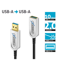 PureLink FiberX FXI650-003 przedłużacz światłowodowy USB 3.2 (Gen 2x1) USB-A USB-A 10Gbps 3,0m