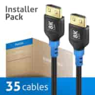 Purelink FlexInstall FIH100-015-PCK elastyczny kabel HDMI 2.1 8K 48Gbps pakiet instalatora 35sztuk