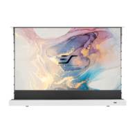 Elite Screens Kestrel FTE135XH2-C4D CineGrey 4D, pow. robocza 299x168cm, 16:9, biała kaseta ekran eletryczny z napinaczami rozwijany od dołu