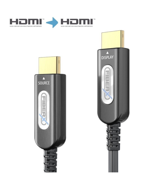 PureLink FiberX FXI360-020S wzmocniony (pancerny i wodoodporny) kabel światłowodowy HDMI 4K 18Gbps 20,0m