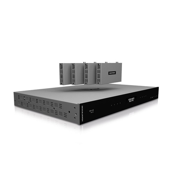 HDAnywhere HDA-250866 MHUB PRO 2.0 4K 40m HDBaseT 18Gbps HDR system matryc HDMI (4x4)