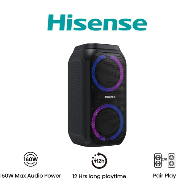 Hisense PARTY ROCKET 160 HSN (HP160) głośnik Bluetooth