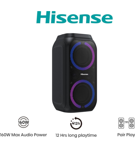 Hisense PARTY ROCKET 160 HSN (HP160) głośnik Bluetooth