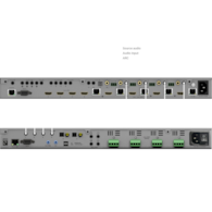 HDAnywhere HDA-250901 MZMA (6x4) 55: 6-źródłowa, 4-strefowa matryca audio stereo ze wzmacniaczem 55W/kanał