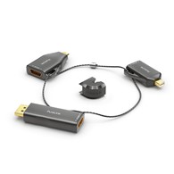 PureLink IQ-AR200 zestaw z adapterami 3 w 1 HDMI/Mini DisplayPort, DisplayPort, USB-C 4K60Hz