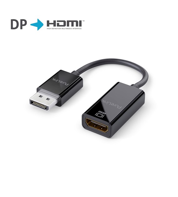 PureLink iSeries IS101 adapter DisplayPort/HDMI 4k@60Hz czarny