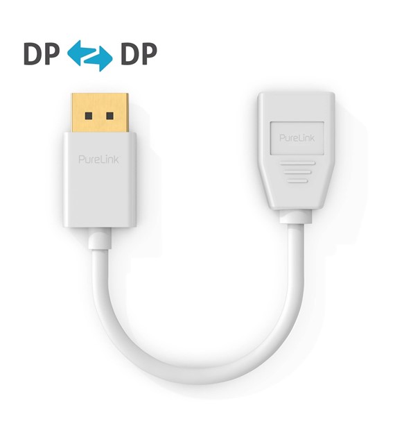 PureLink iSeries IS120 przedłużacz DisplayPort 4k@60Hz biały