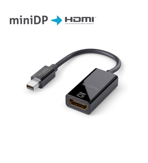 PureLink iSeries IS141 adapter mini DisplayPort/HDMI 4K 18Gbps czarny