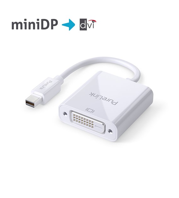 PureLink iSeries IS150 adapter mini DisplayPort/DVI 0,10m biały