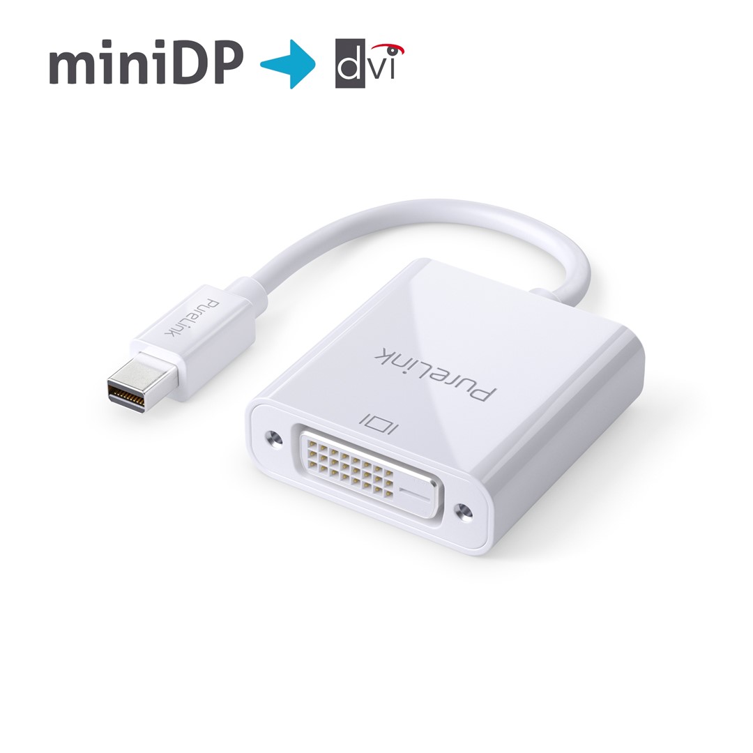 PureLink iSeries IS150 adapter mini DisplayPort/DVI 0,10m biały