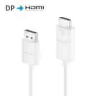 PureLink iSeries IS2000-010 aktywny kabel DisplayPort/HDMI 4K 18Gbps 1,0m biały