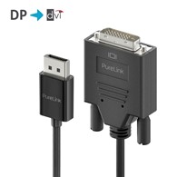 PureLink IS2011-015 iSeries aktywny kabel Premium DisplayPort/DVI WUXGA 1,5m czarny