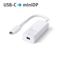PureLink IS210 iSeries adapter 4K USB-C/ Mini DisplayPort, 4k@60Hz, biały