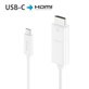 PureLink iSeries IS2200-010 aktywny kabel Premium USB-C/HDMI 4K 18Gbps 1,0m biały