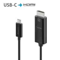 PureLink iSeries IS2201-020 aktywny kabel Premium USB-C/HDMI 4K 18Gbps 2,0m czarny