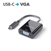 PureLink IS221 iSeries aktywny adapter Premium USB-C/VGA 0,1m czarny