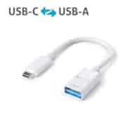 PureLink iSeries IS230 adapter USB-C 3.1/USB-A biały