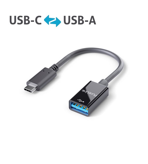 PureLink iSeries IS231 adapter USB-C 3.1/USB-A czarny