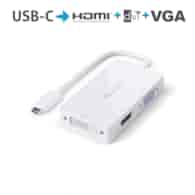 PureLink iSeries IS240 adapter 4K USB-C/HDMI VGA DVI biały